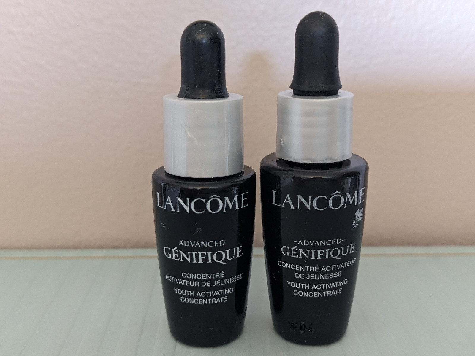 2x Lancome Advanced Genifique Serum 7ml/ 0.23 oz & 8ml / 0.27 oz each