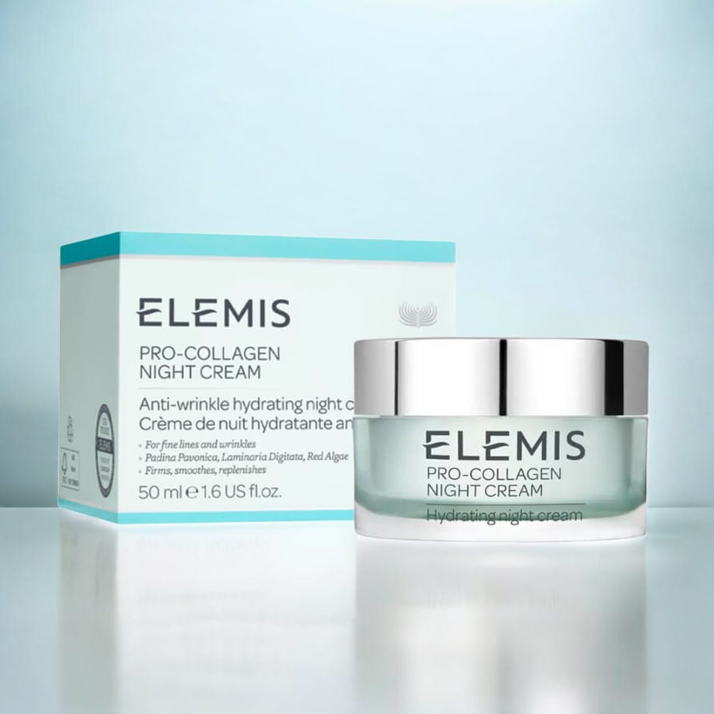 ELEMIS Pro-Collagen Marine Cream Anti-Wrinkle Night Cream 50ml / 1.6 fl oz – New