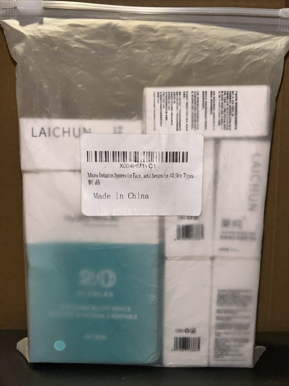 Hydra HN20 Derma Stamp Serum Infusion Applicator 20 Pin & 6 Collagen Essence