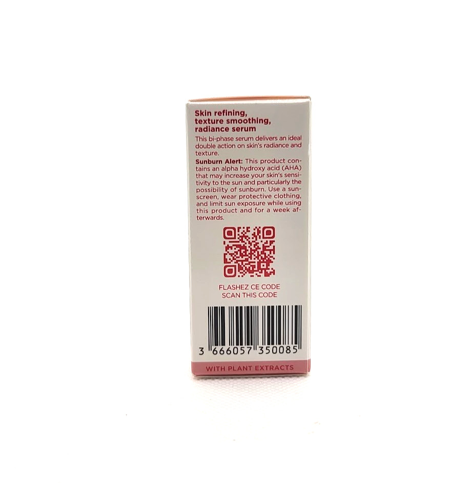 Clarins Multi-Active Glow Serum Deluxe Sample 7ml 0.2 oz Refining Smoothing NEW