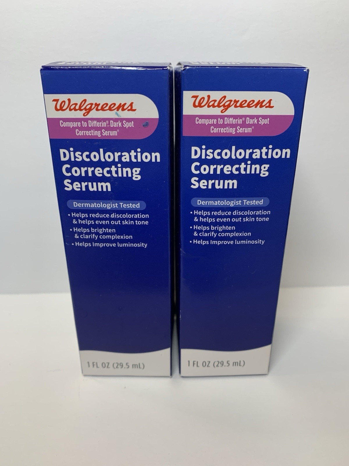 Walgreens Discoloration Correcting Serum 1 Fl Oz Lot Of 2. See Photos.