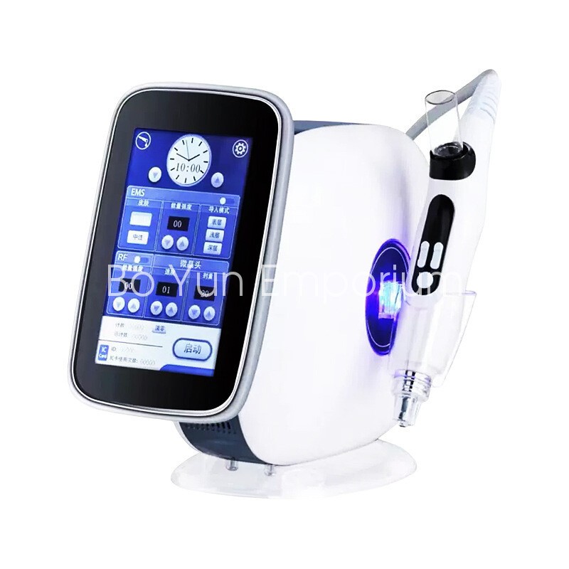 EMS RF No Needle Mesotherapy Gun Skin Care Machine for Face Lifting Anti Aging