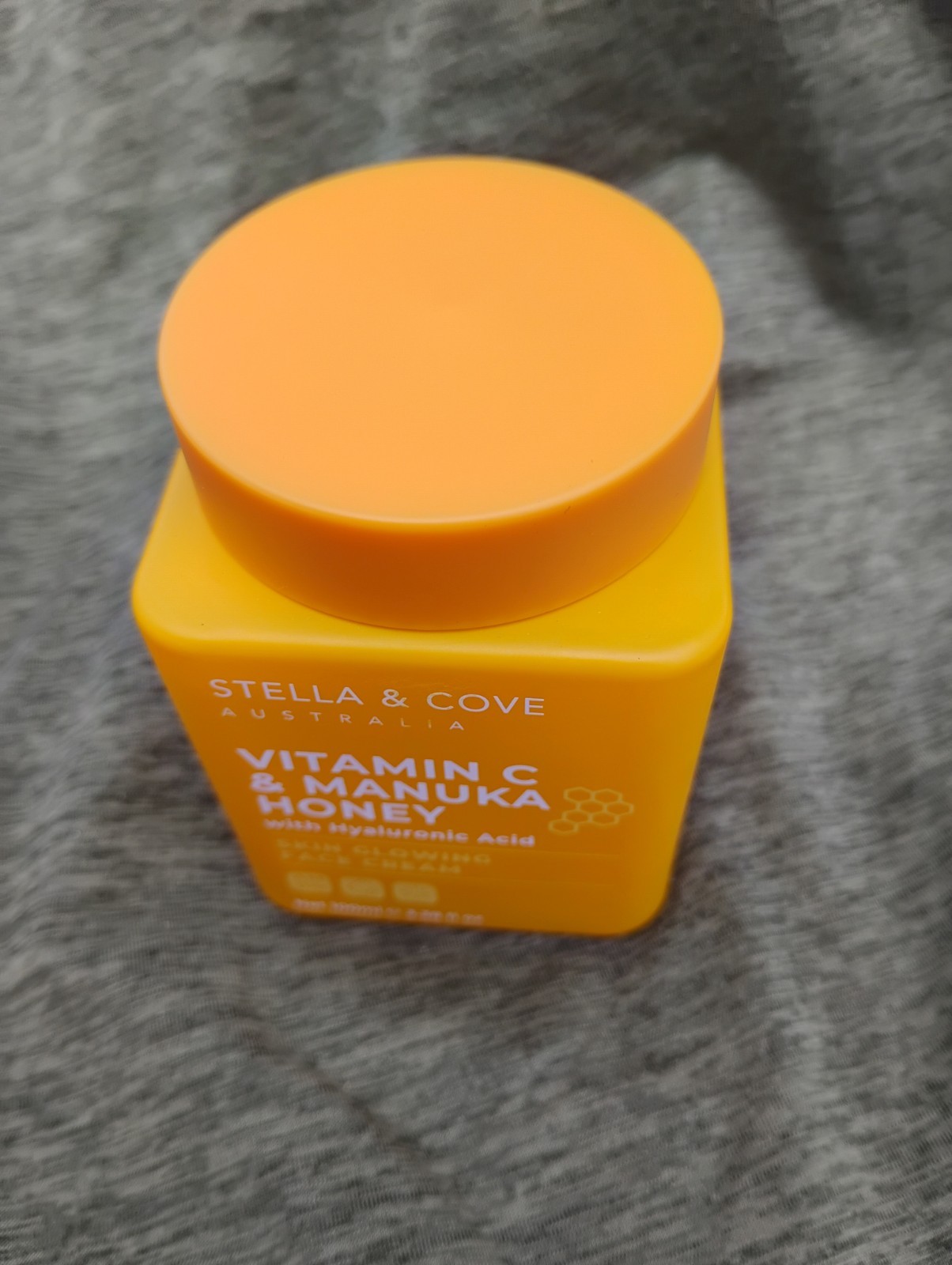 Stella & Cove Vitamin C, Manuka Honey & Hyaluronic Acid Face Cream 3.38 oz
