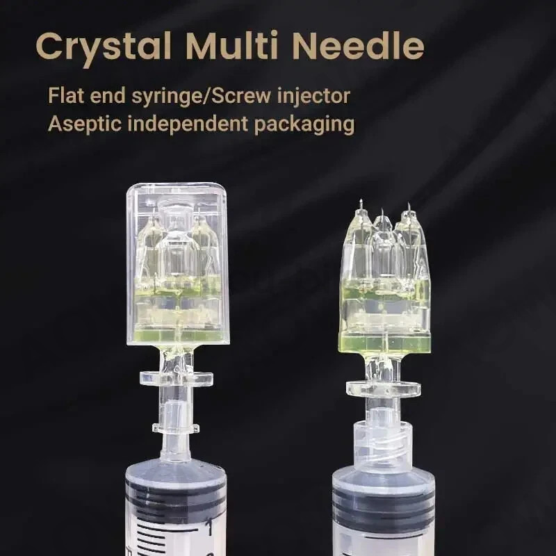 5Pin Crystal Multi Needles 32G 1.5mm 5PCS – Mesotherapy Water Light Skin Care