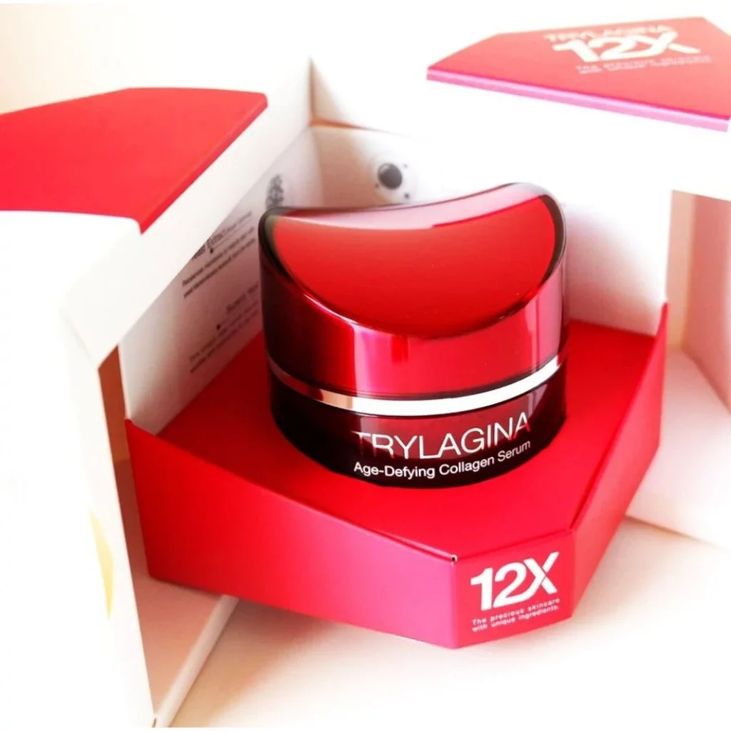 Trylagina Ultimate Collagen Serum Anti-Aging Wrinkle Care Set 30g x 4