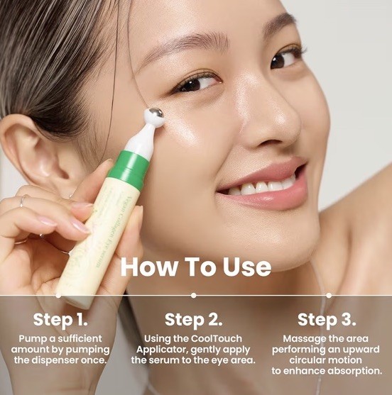 2 AXIS-Y Vegan Collagen Eye Serum 0.33 fl oz EXP 02/02/2029 Korean Skincare