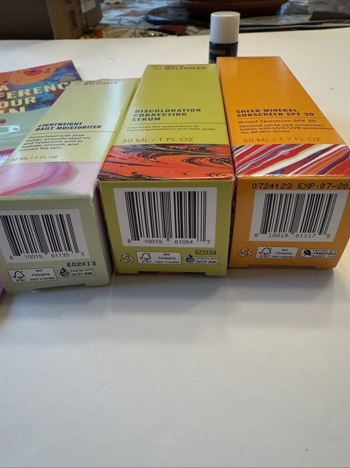 HOT ! GOOD MOLECULES Toner, Serum, Sunscreen, Moisturizer, Cleansing Eye gel,SET