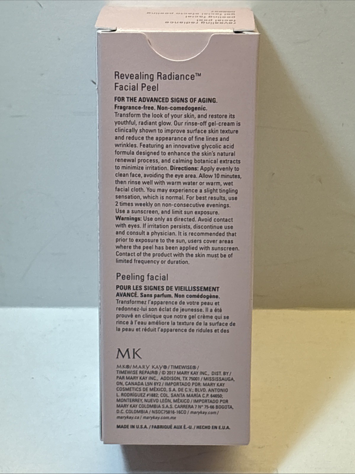 Mary Kay TimeWise Repair REVEALING RADIANCE FACIAL PEEL New In Box