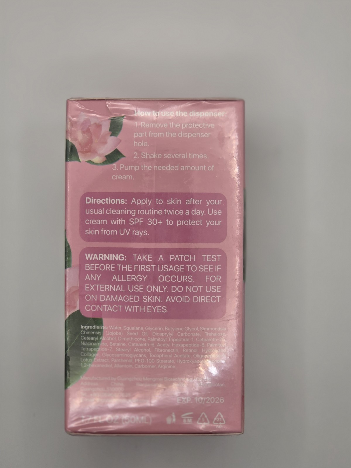 essenlis Neck & Decollete Firming Cream Anti-Wrinkle Retinol Collagen 1.7oz