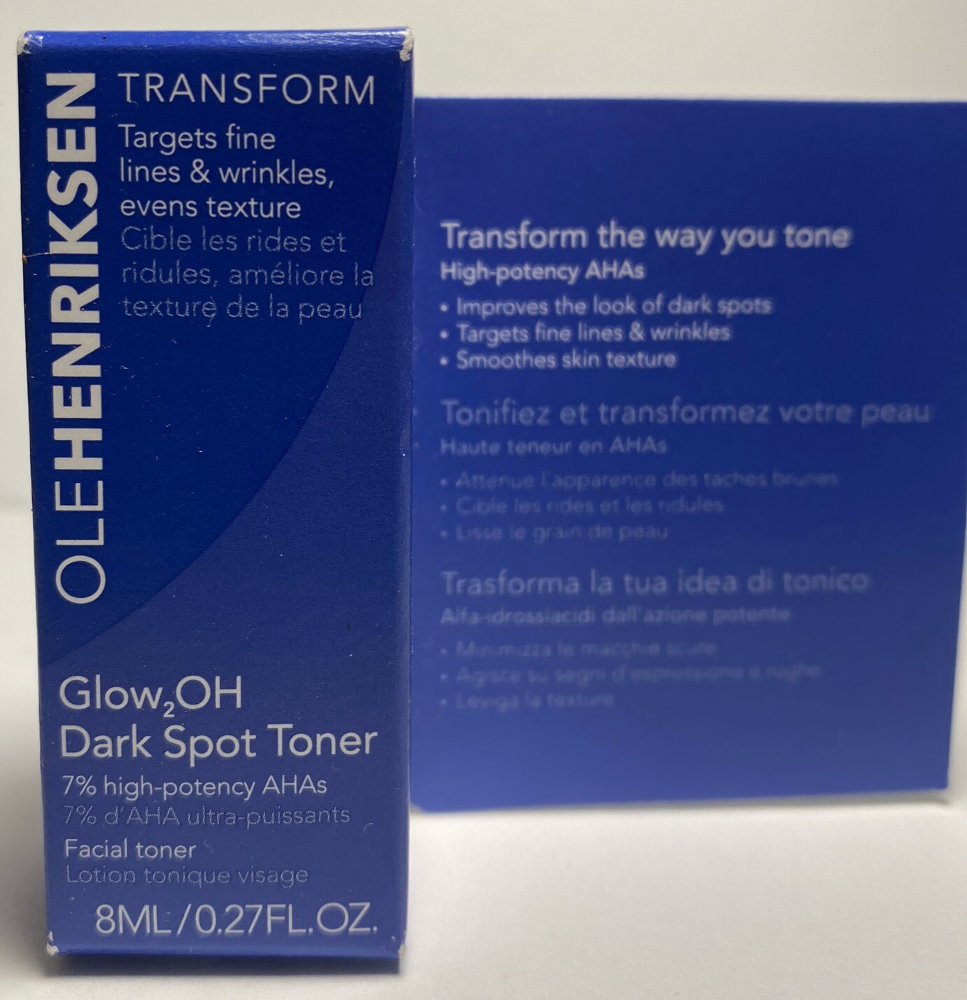 New OLE HENRIKSEN Glow2OH Dark Spot Toner 8 ml / 0.27 oz Travel Size BNIB