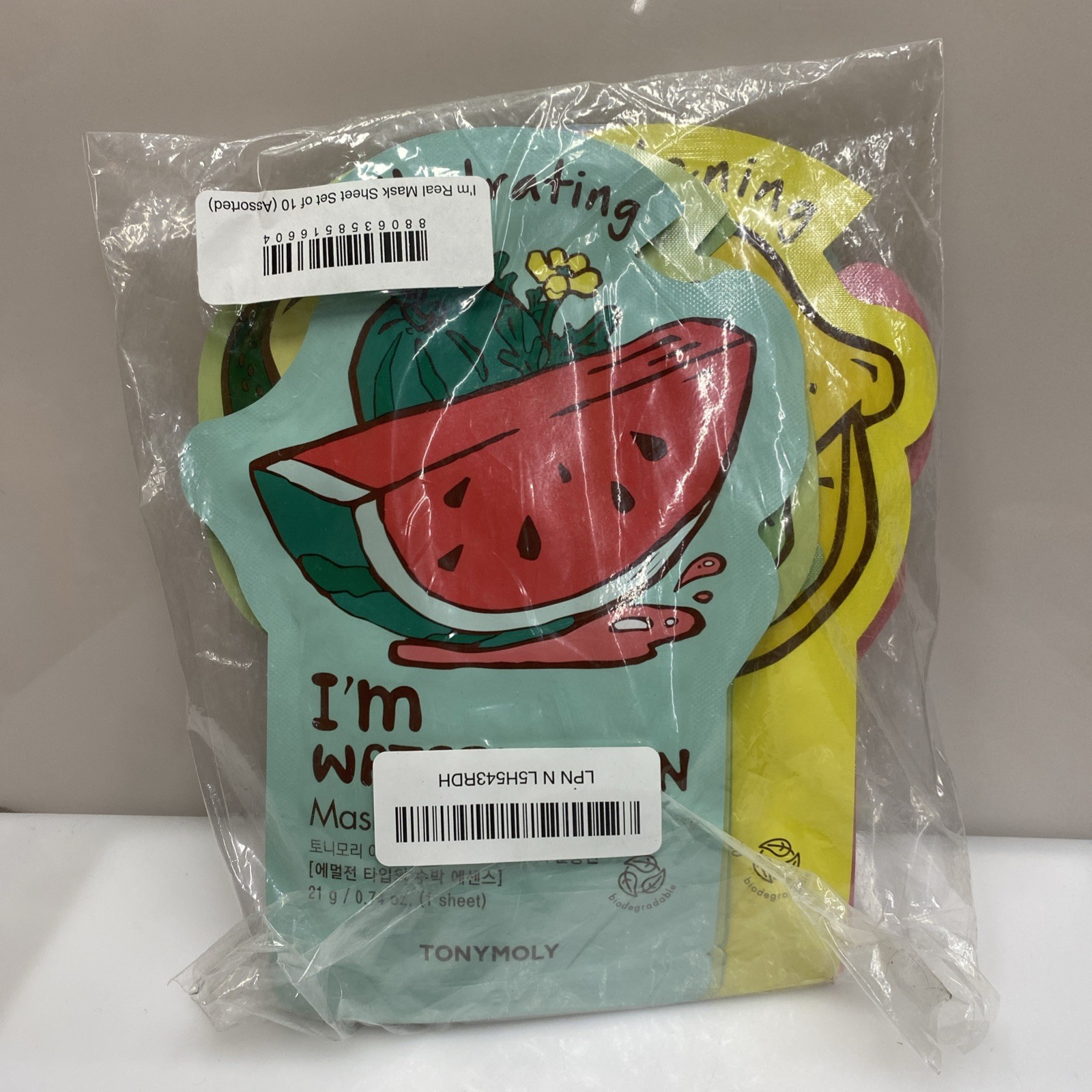 Tony Moly – I’m Sheet Mask Gift Set – Korean Face Mask Variety 10 Pack