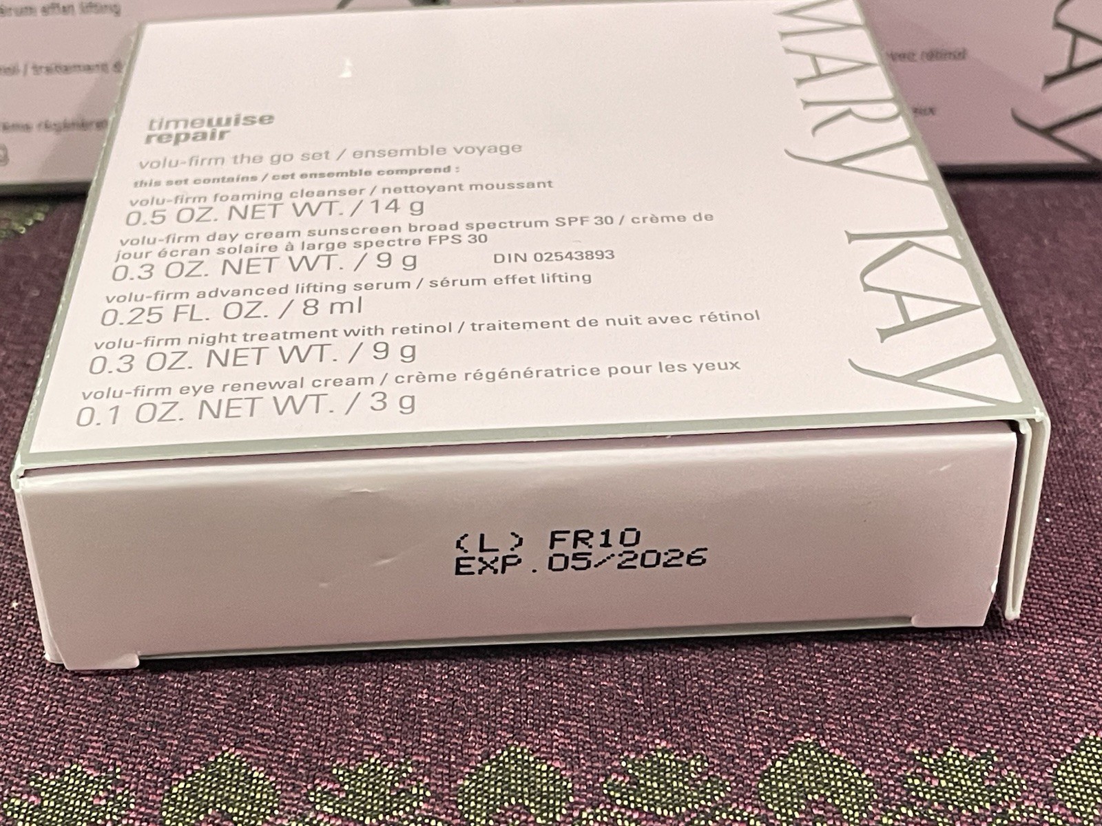 3 Mary Kay TimeWise Repair Volu-Firm ToGo,5 Piece Anti-Aging Skincare Exp 5/26