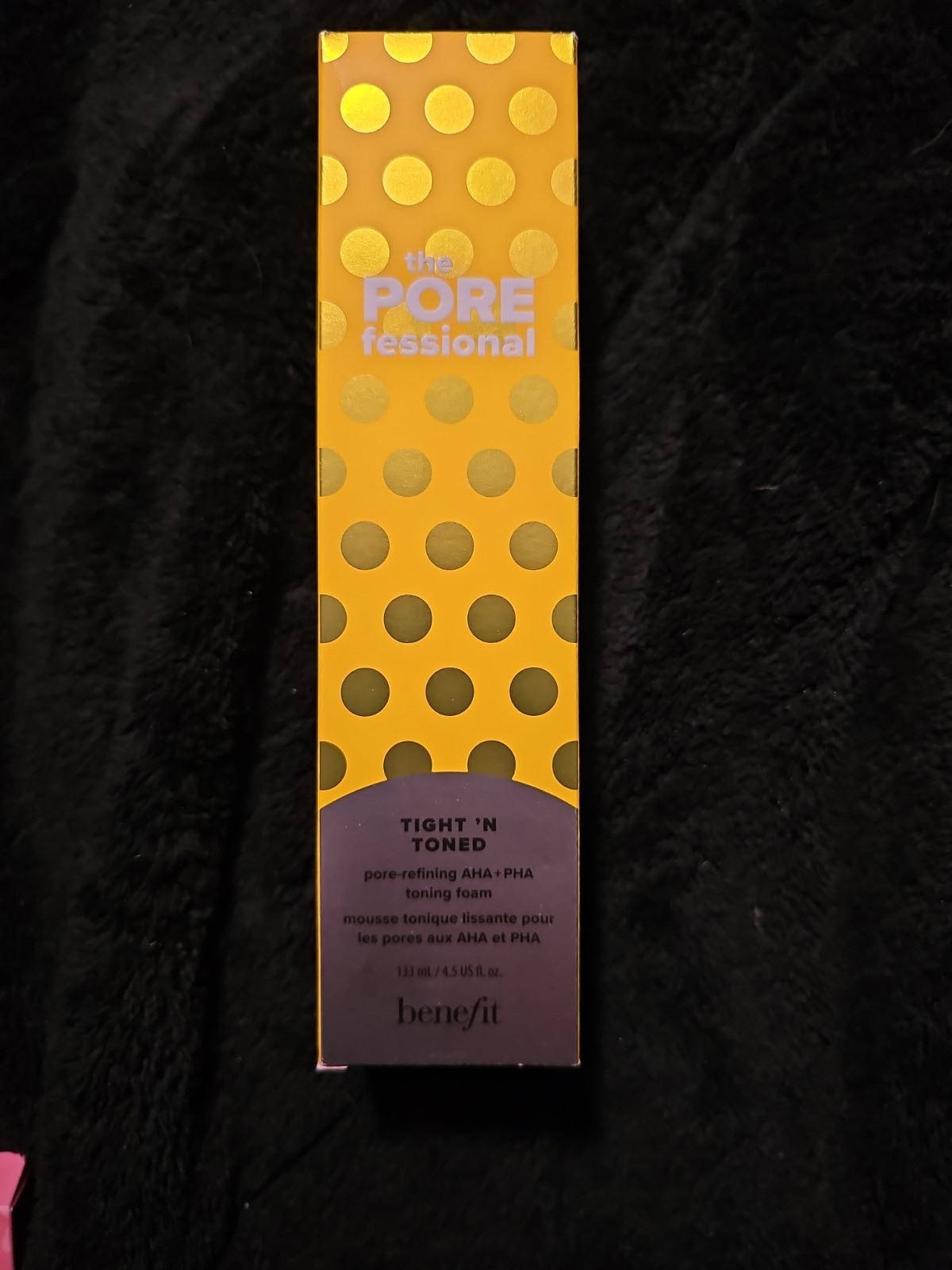 Benefit The Porefessional Tight N Toned Pore-Refining Aha+Pha Toning Foam 4.5 Oz