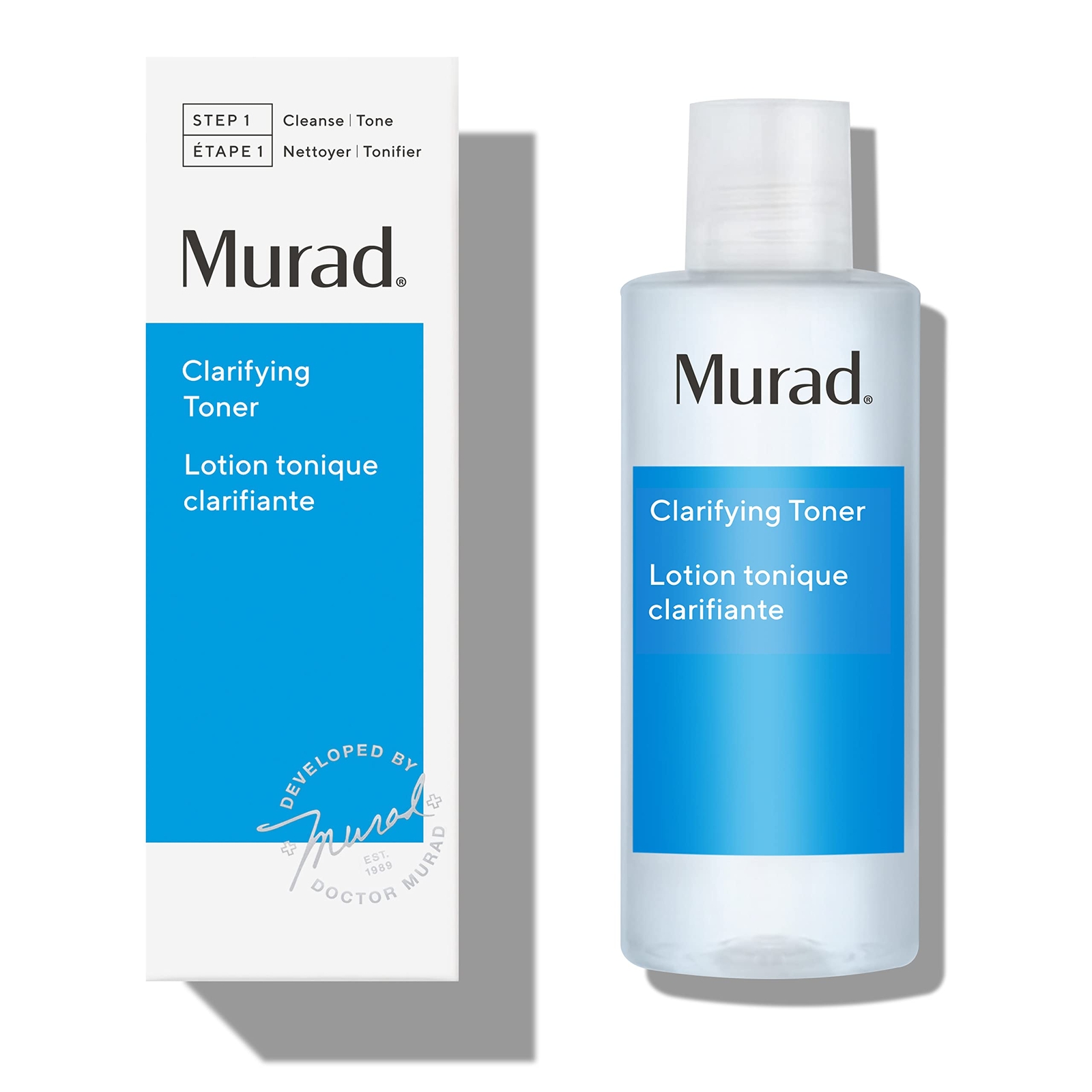 Murad Clarifying Toner 6 Fl Oz And Acne Clarifying Treatment 1.7 Fl Oz – Bundle
