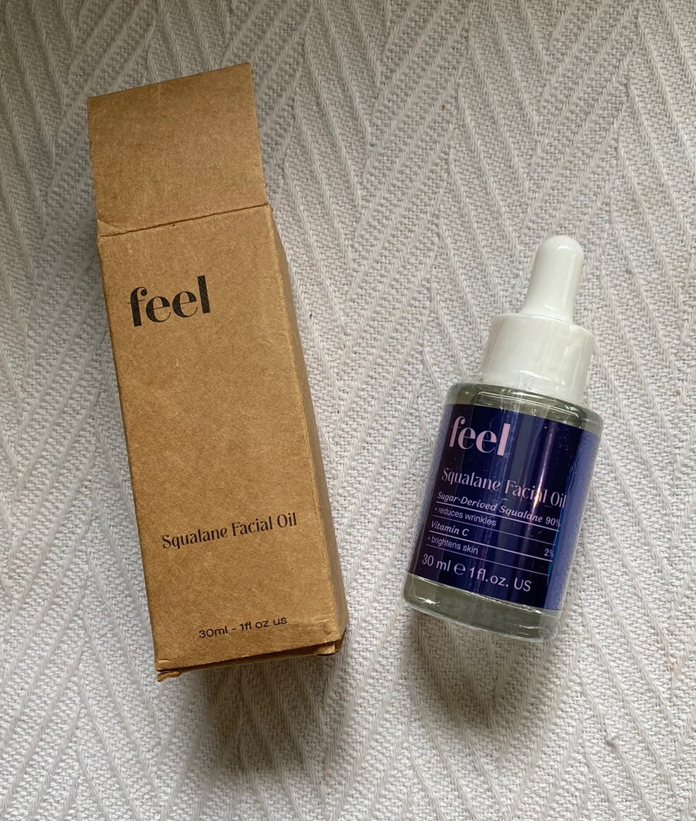 FEEL BEAUTY Squalane Facial Oil 1 oz NEW in Box