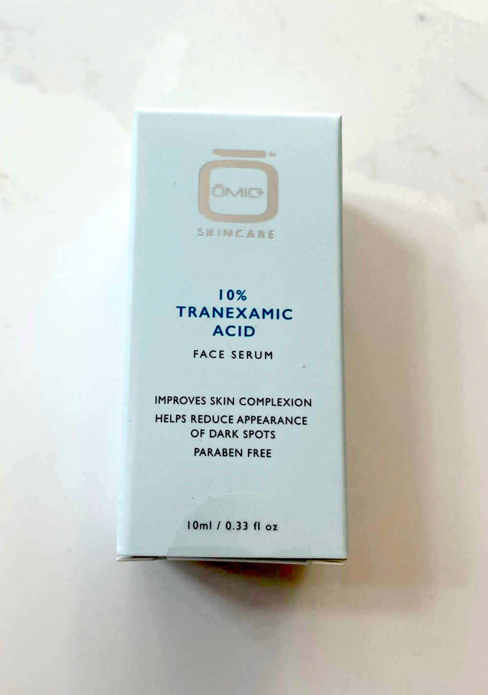 Omic Skincare 10% Tranexamic Acid Face Serum .33 oz Travel Size NIB