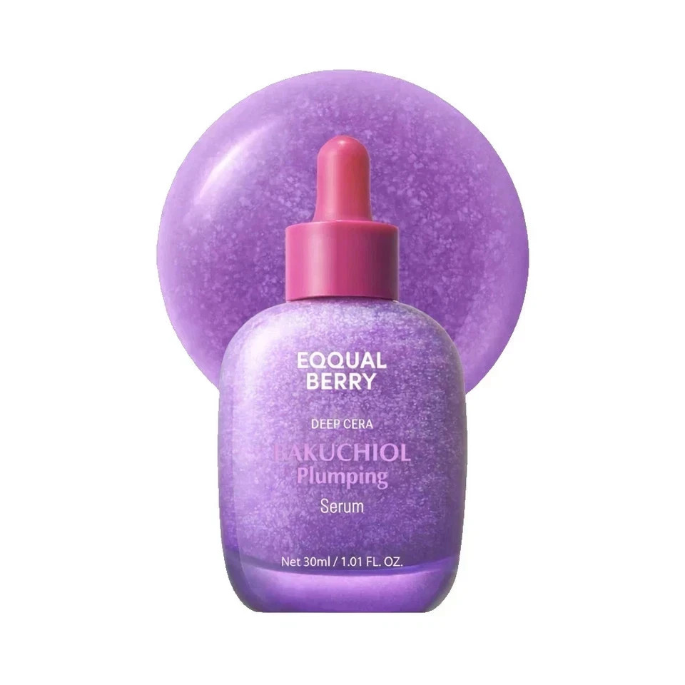 Bakuchiol Vitamin Face Serum Brightening Plumping Hydrating Skin Care 30ml