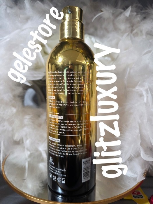 3pcs. Marina Glow super lightening beauty Milk, Soap & body GLOWING oil