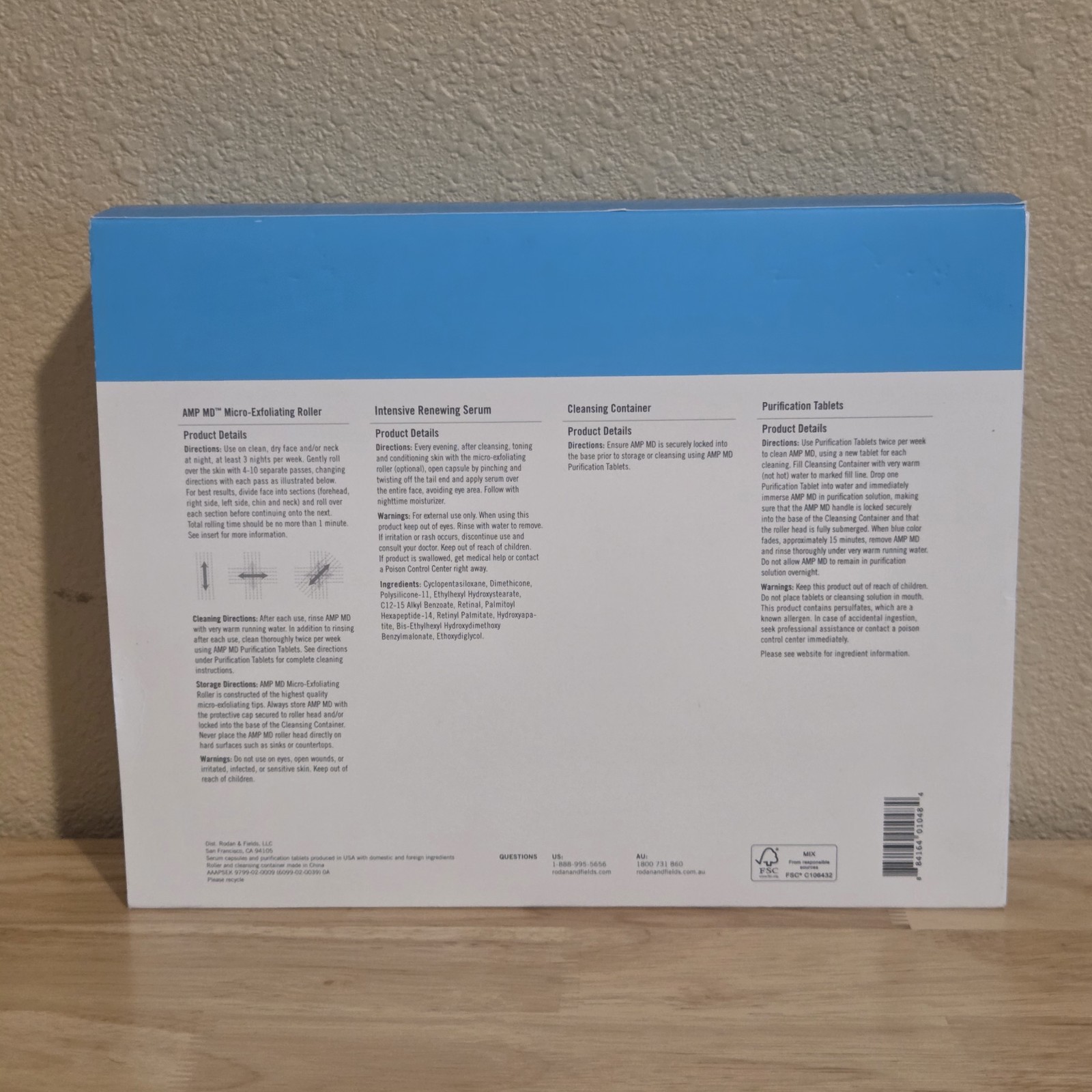 Rodan + Fields Redefine AMP MD System for Revitalized , Firmer-Looking Skin -NEW