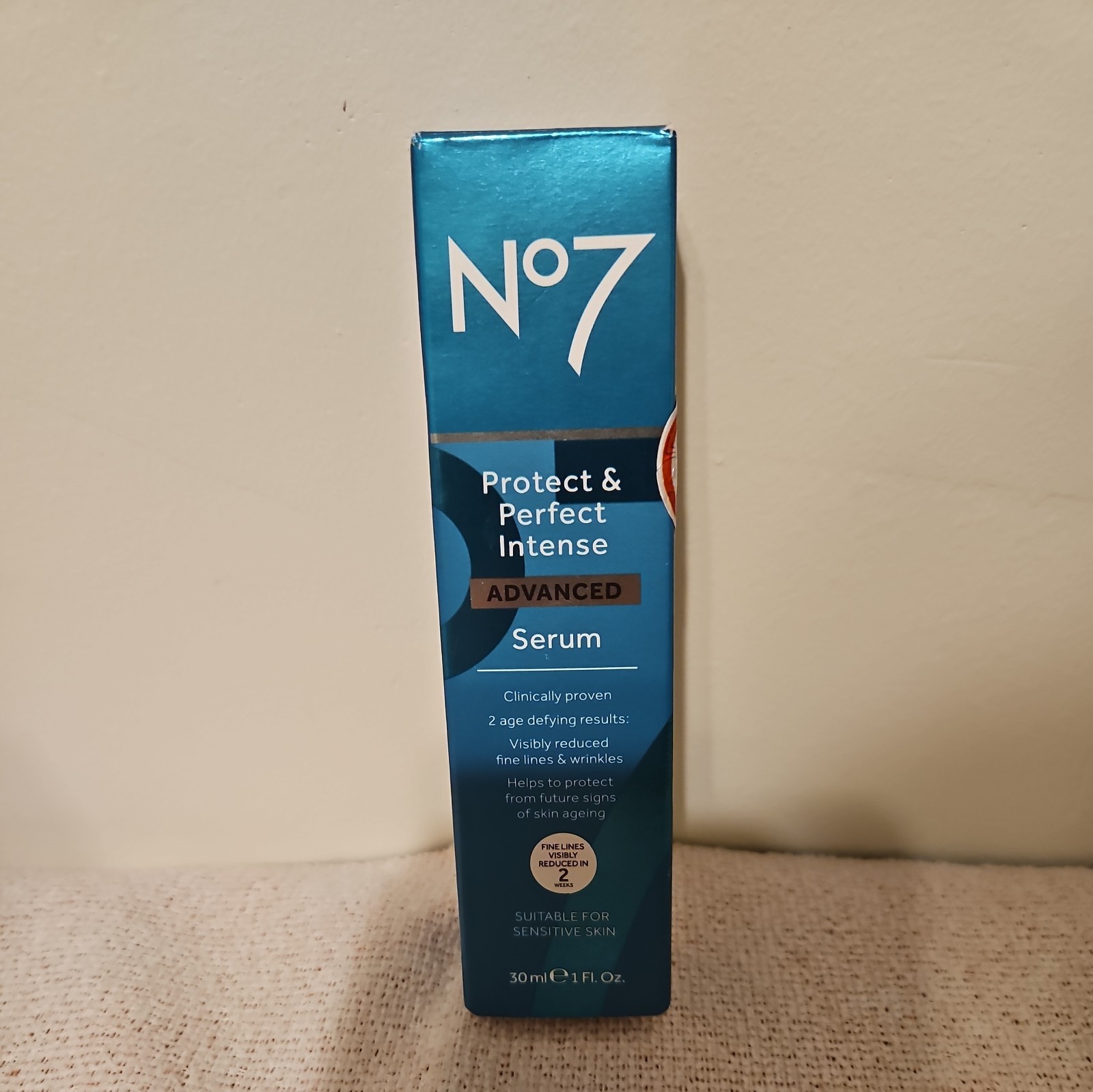 No7 Protect & Perfect Intense Advanced Serum – 30ml / 1 Fl. Oz. – New in Box