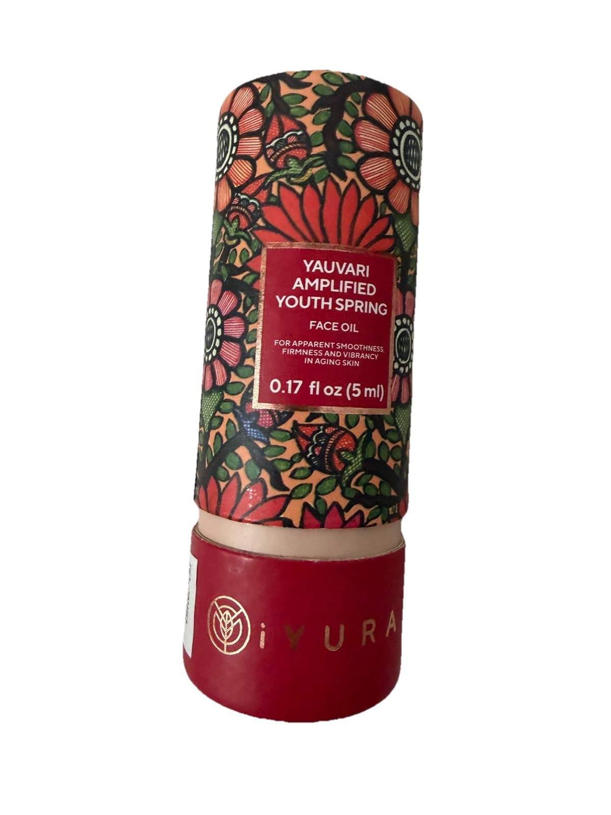 Yauvari Youth Spring Ayurvedic Face Oil 0.17 fl oz (5 Ml) Anti-Aging Youthful