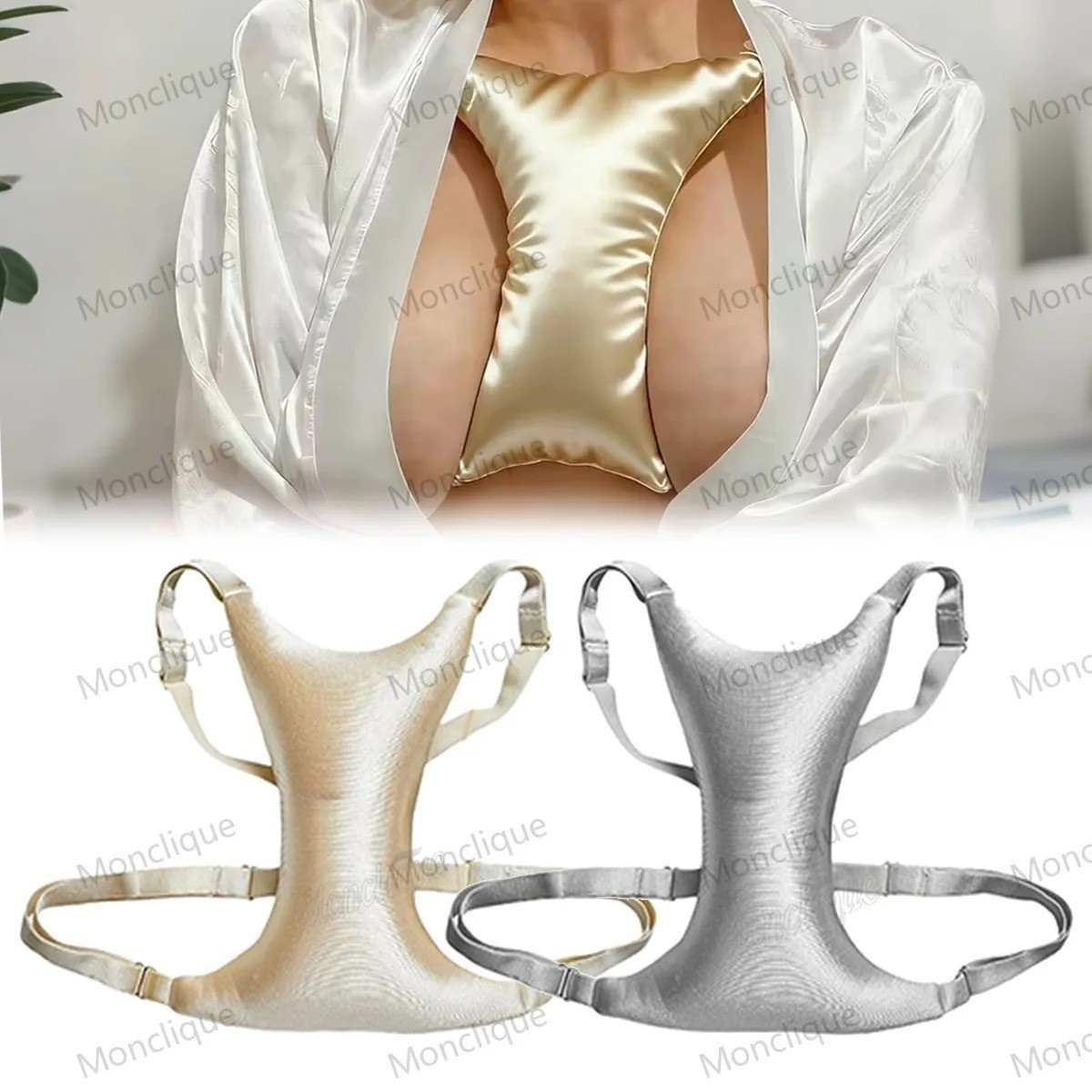 1PCS Sleep Anti-wrinkle Breast Pads Are Washable Chest Wrinkle Pad Reduce Breast