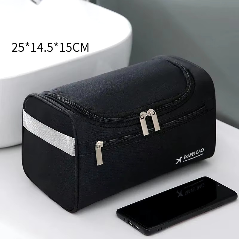 Leather Toiletry Bag for Men Women Dopp Kit Mens Hanging Toiletry Bag Travel