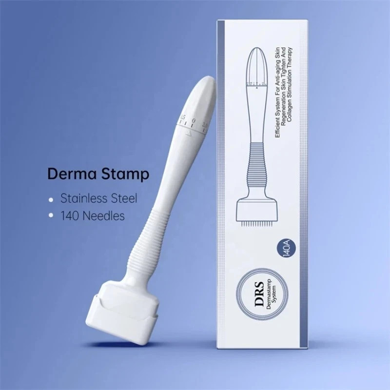 Derma Stamp Adjustable Micro Needle Derma Roller 0.25 mm for Beard Growth Face