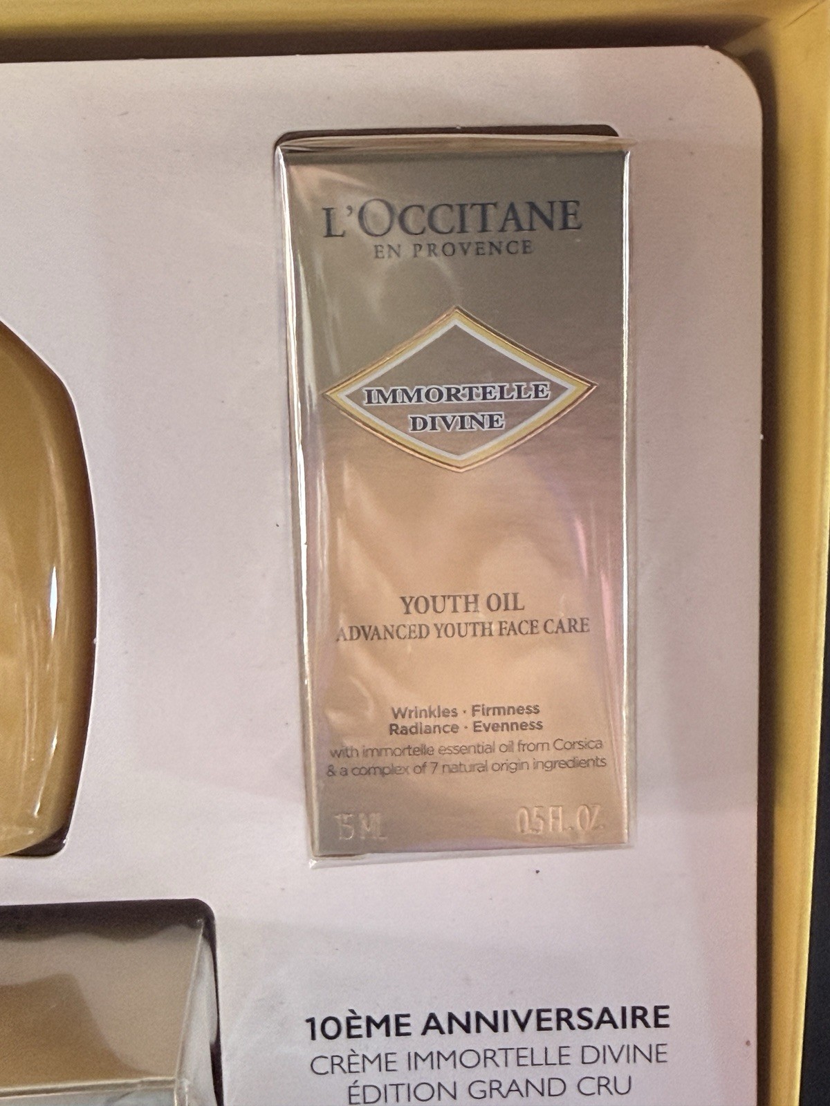 Rare L’Occitane Immortelle Divine 10th Anniversary Grand Cru Edition Gift Set