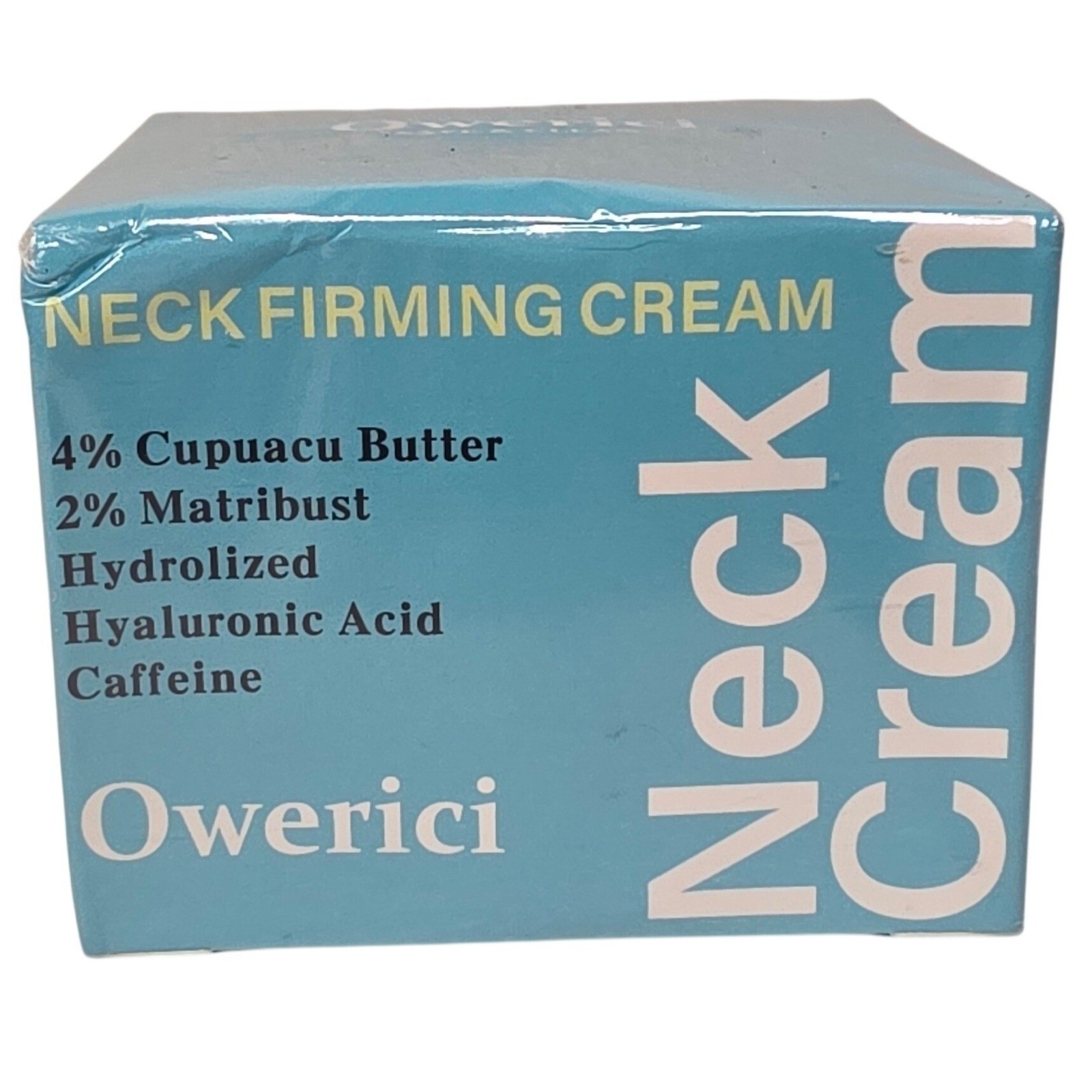 Owerici Neck Firming Cream 4% Cupuacu Butter 2% Matribust Hyaluronic Acid