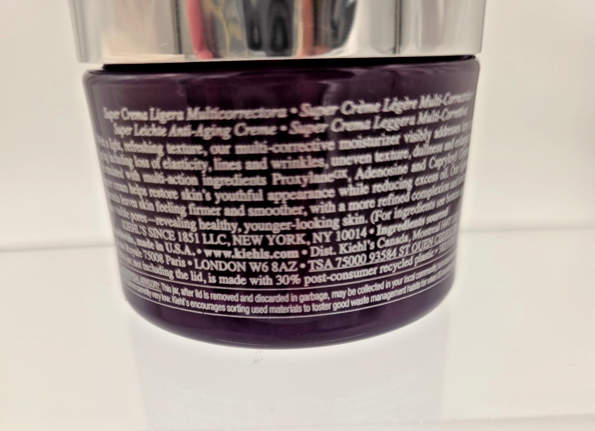 NEW Kiehl’s Super Multi-Corrective Soft Cream Face Moisturizer 1.7 oz 50mL