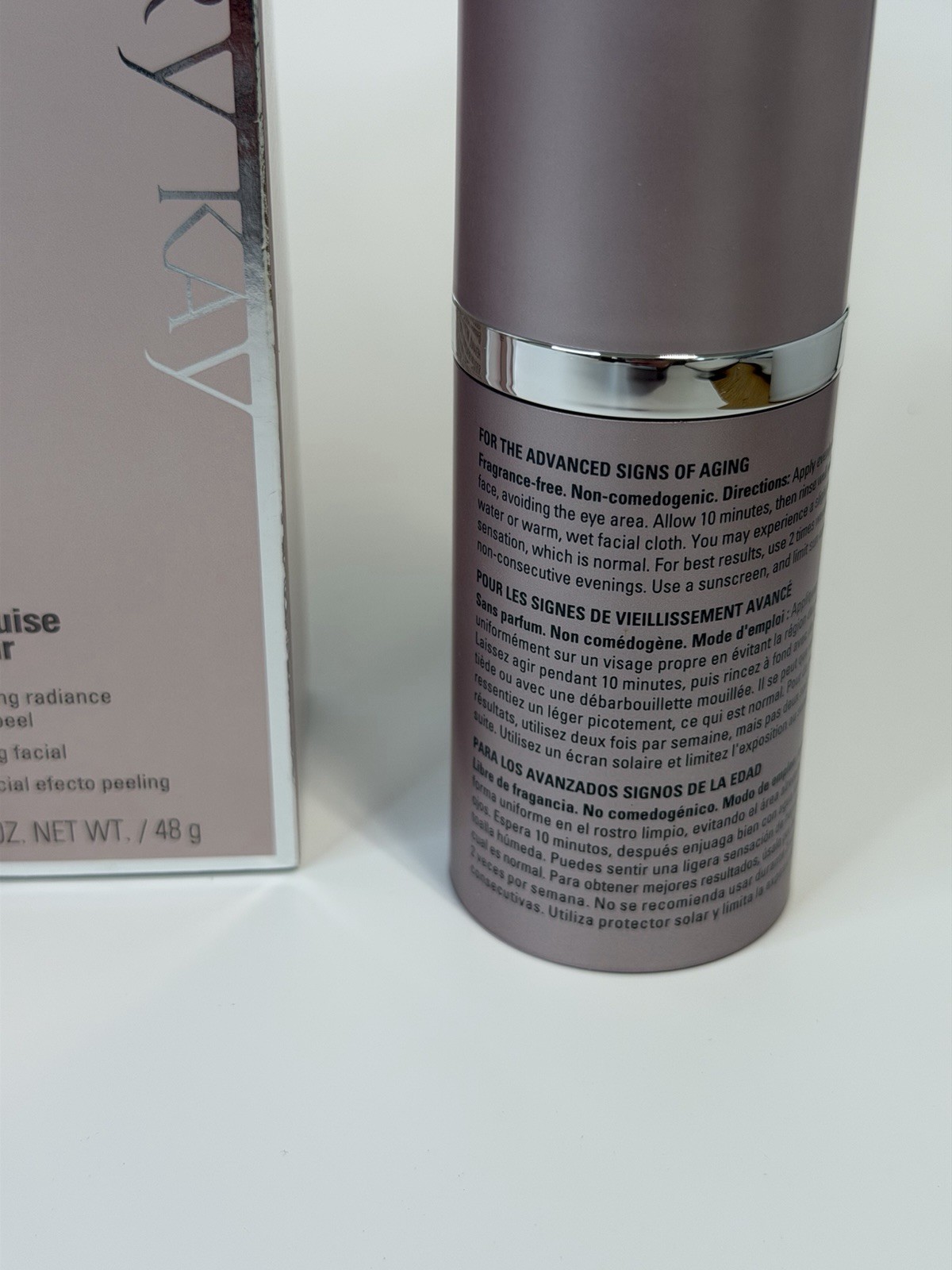 Lot of 5 NEW Mary Kay Timewise Repair Revealing Radiance Facial Peel 1.7 oz