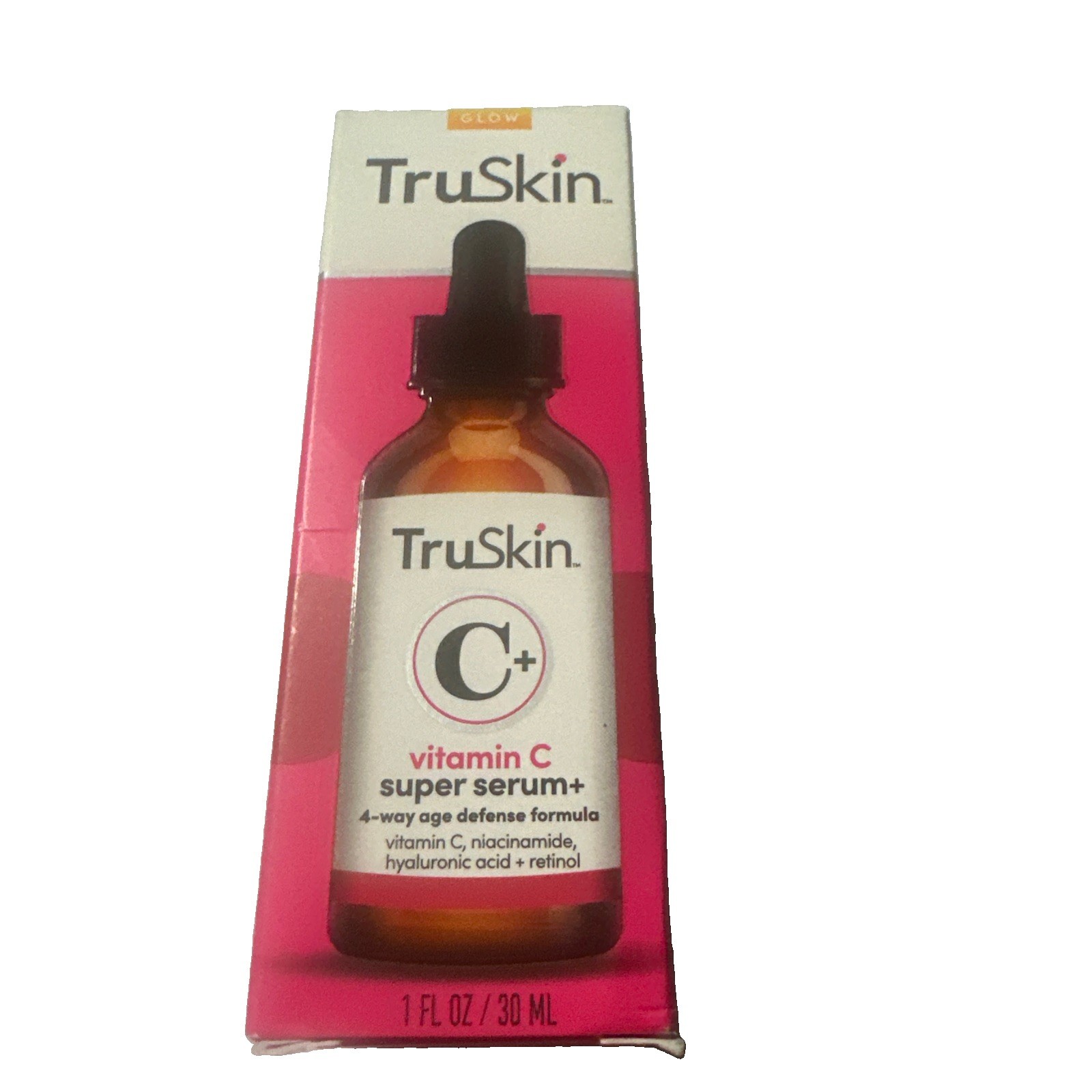 TruSkin Vitamin C Super Serum – Niacinamide, Retinol, Hyaluronic & Salicylic 1oz