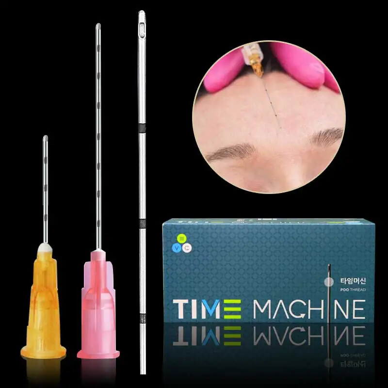 New 50Pcs Disposable Sterile Pins Micro Cannula with Blunt Tip for Acid Fillers