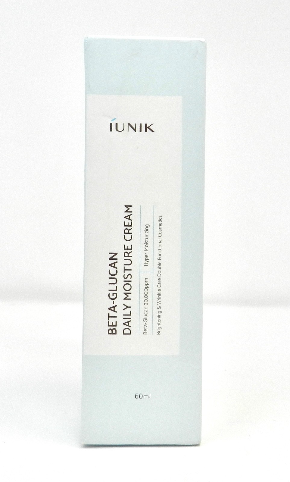 IUNIK Beta-Glucan Daily Moisture Cream 60ml + Power Moisture Serum 50ml K-Beauty