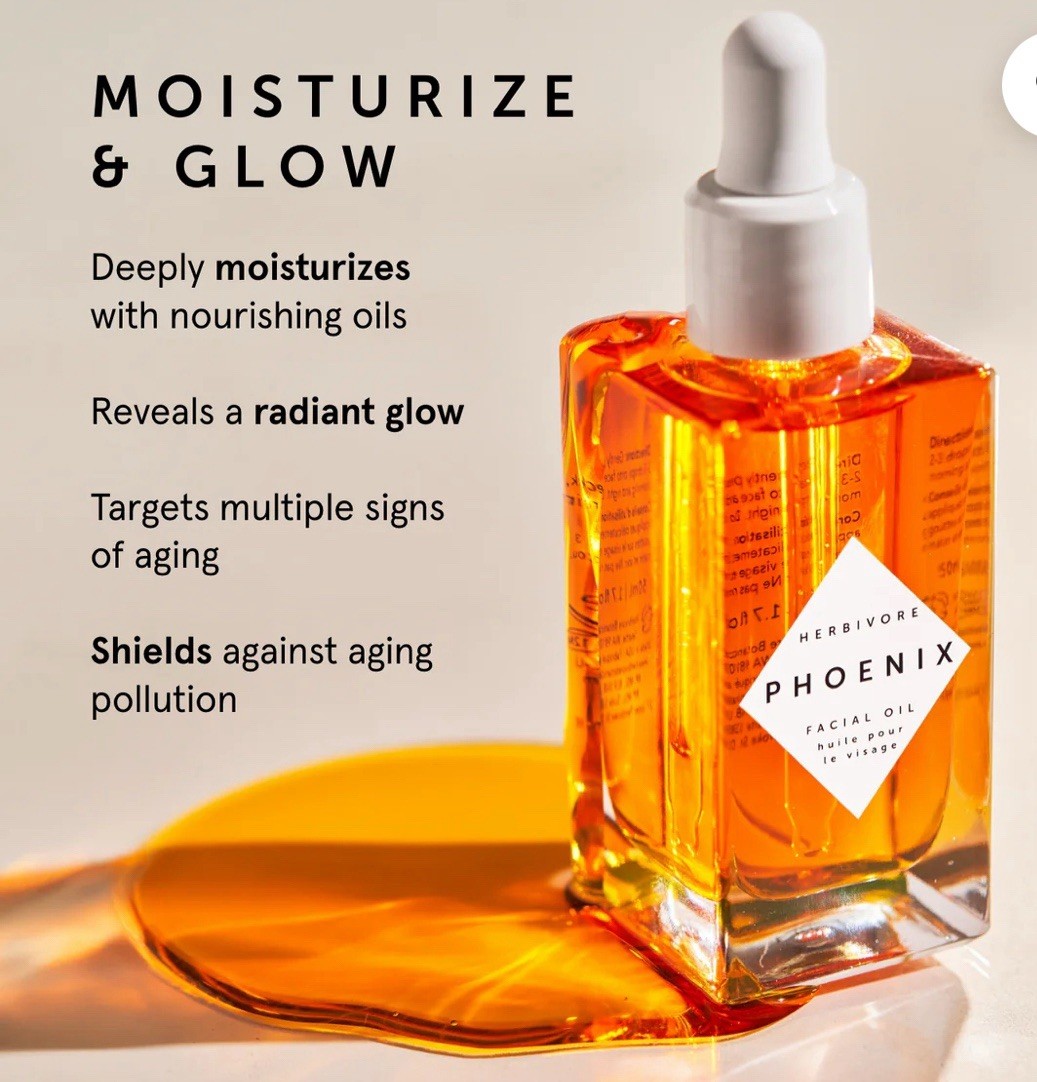 Herbivore Botanicals Phoenix Rosehip Anti-Aging Face Oil 1 oz/30ml