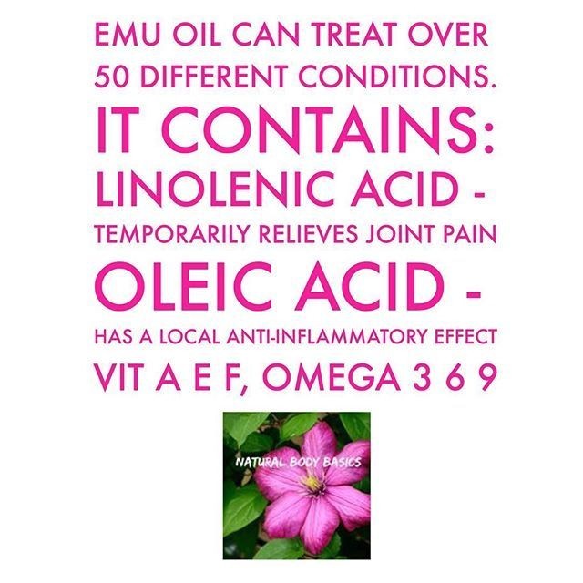 100% Pure Organic Emu Oil Natural Australian Triple Refined a Anti Aging Miracle