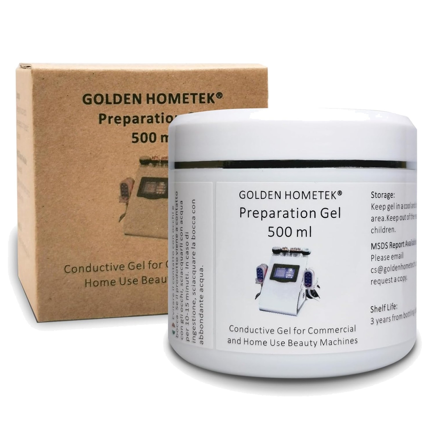 Hypoallergenic Gel for RF Slimming