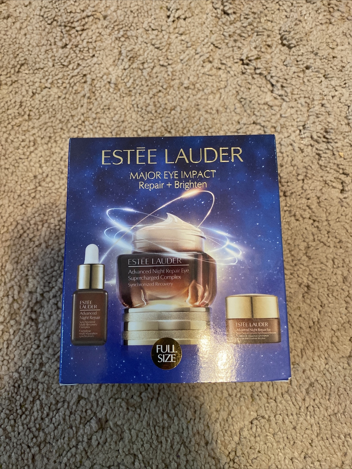 estee lauder major eye impact repair + brighten Full Size New Box $105 Value