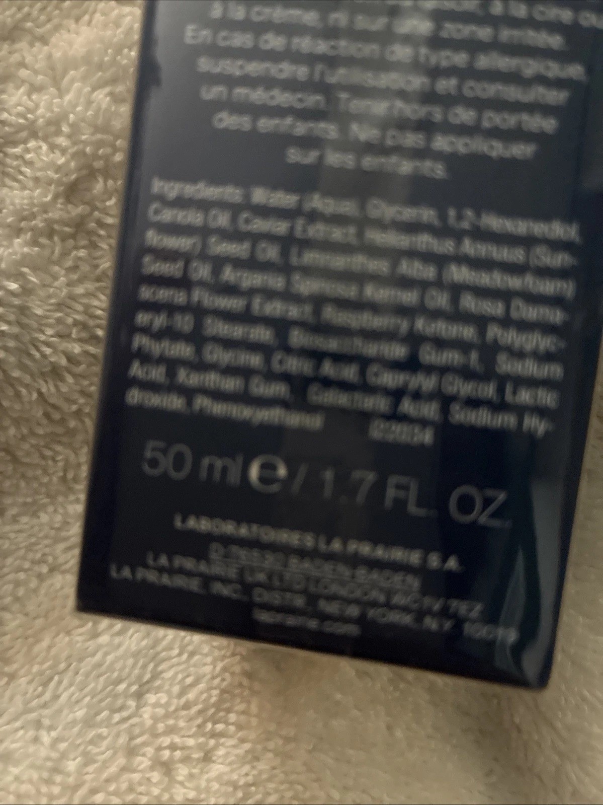AUTHENTIC LA PRAIRIE SKIN Caviar The Mist LA BRUME 50ml New Branded&Sealed