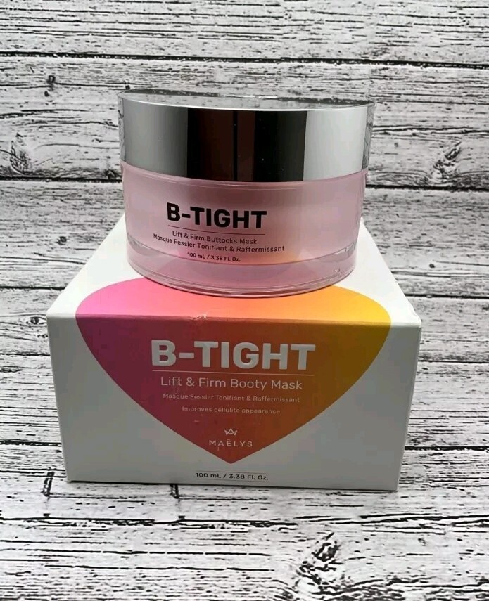 Maelys B-TIGHT Lift & Firm Booty Mask, New In Box 2025 Expiry