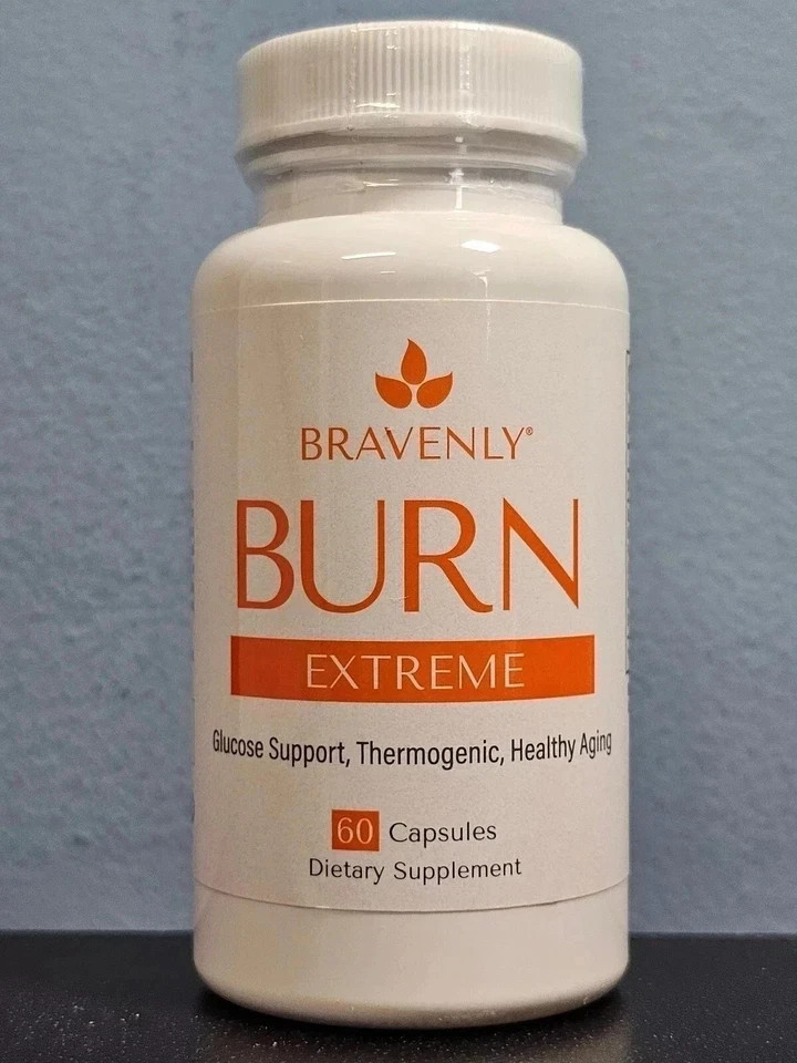 Bravenly Burn Extreme 60 capsules Free Shipping USA – EXP: 03/2027