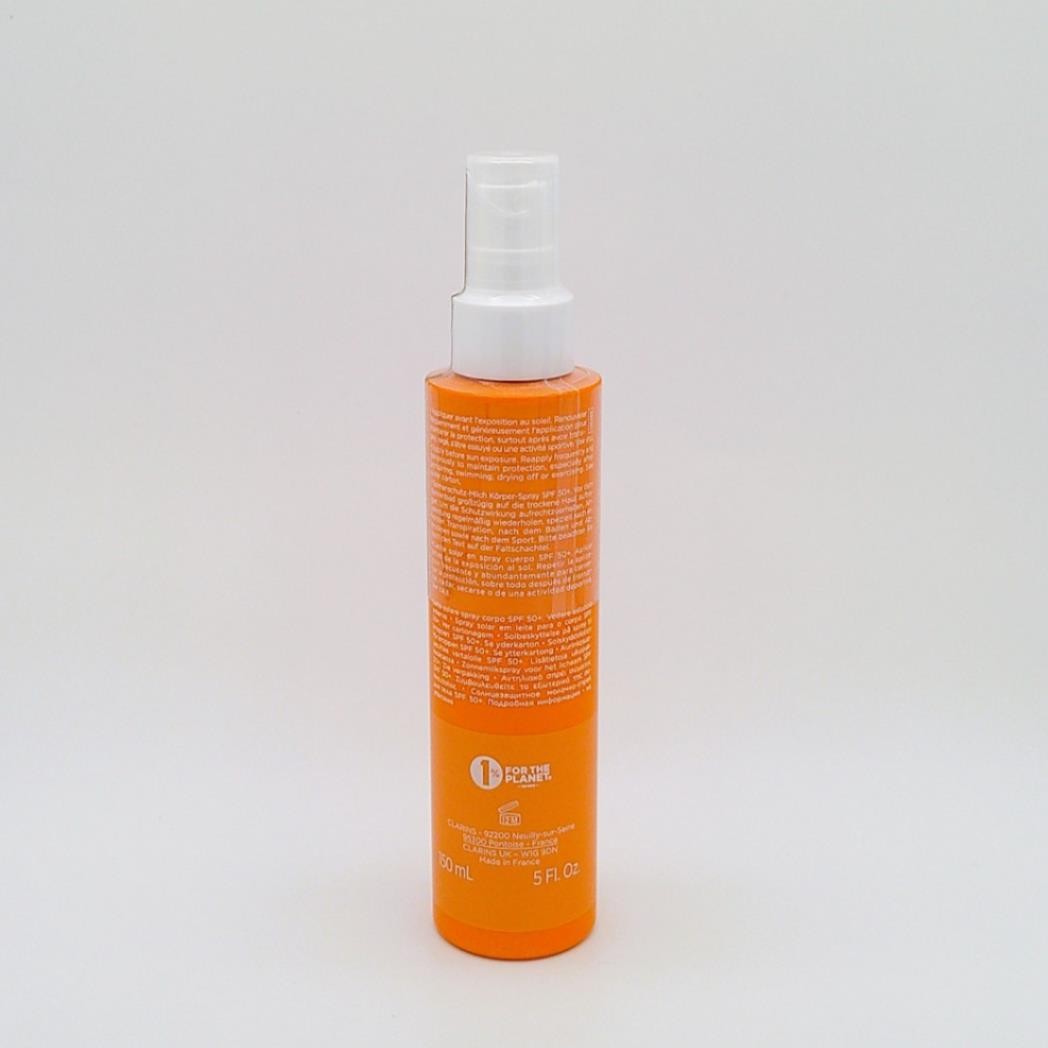 CLARINS 50SPF Sun Spray Lotion Very High Protection Body 5oz / 150ml *NEW*