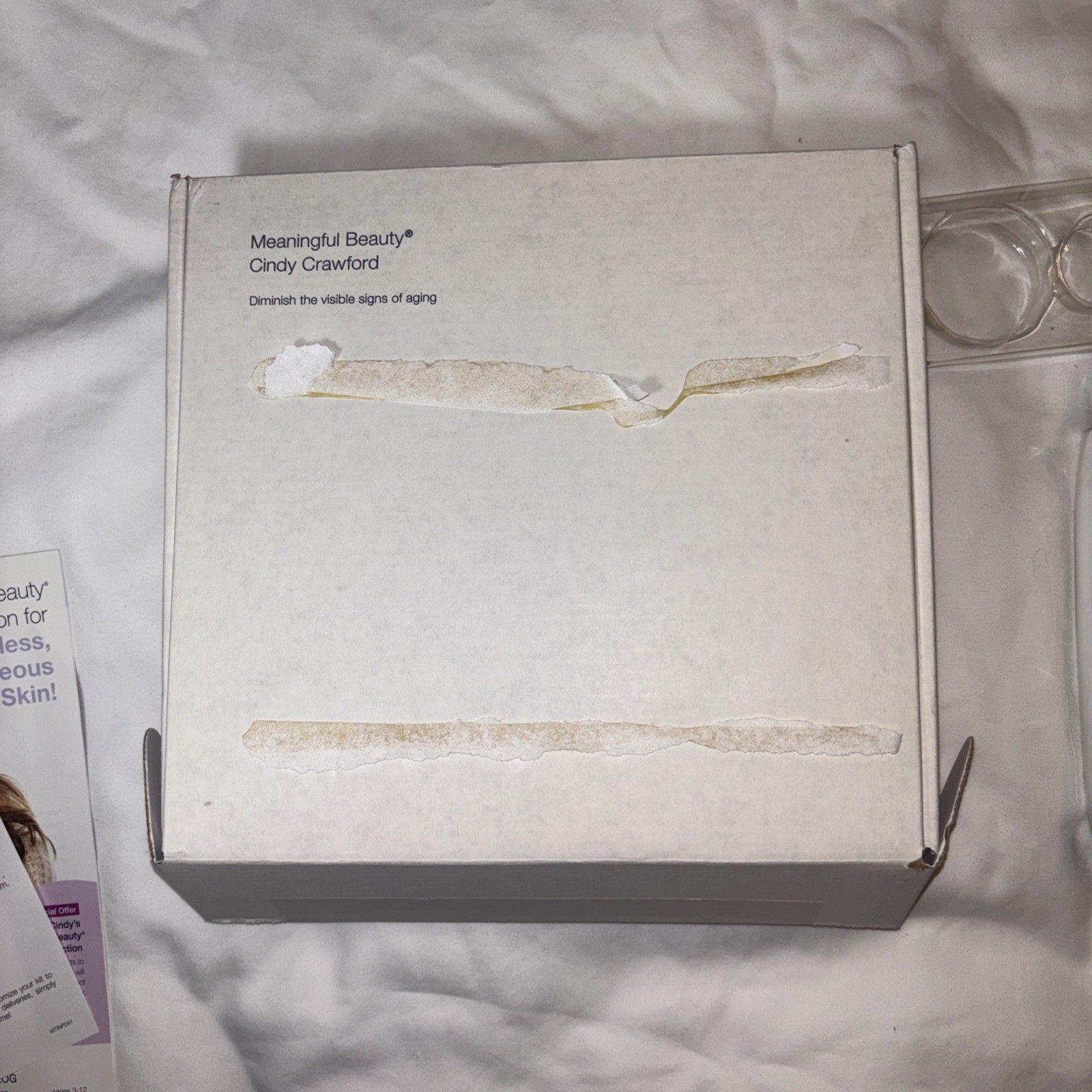NIB Meaningful Beauty By Cindy Crawford 5 Pc Set Sealed Expired Cleanse Protect