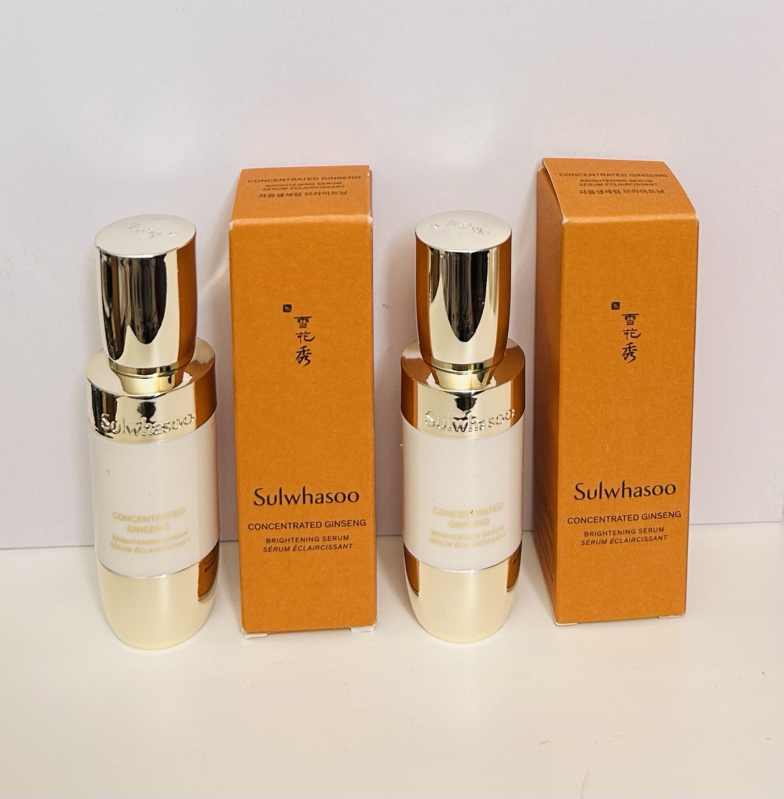 Sulwhasoo Concentrated Ginseng Brightening Serum 8ml X 2pcs (Travel Size)