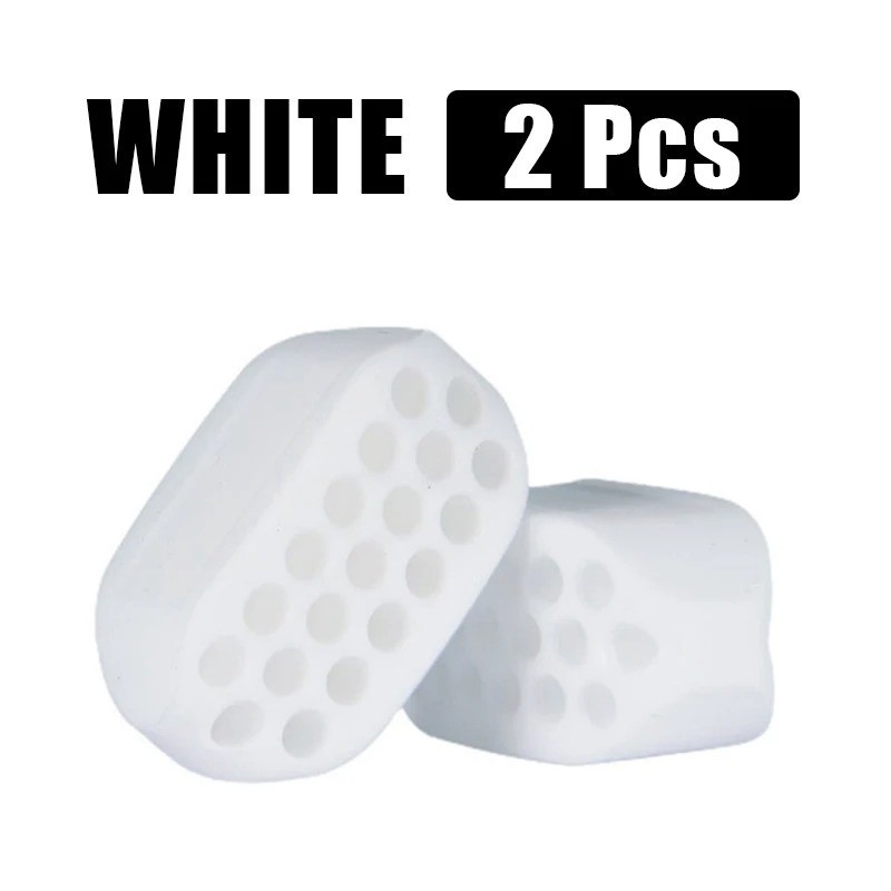 2pcs Silicone Jaw Exerciser Facial Toner Jawline Fitness Ball Chin Tool