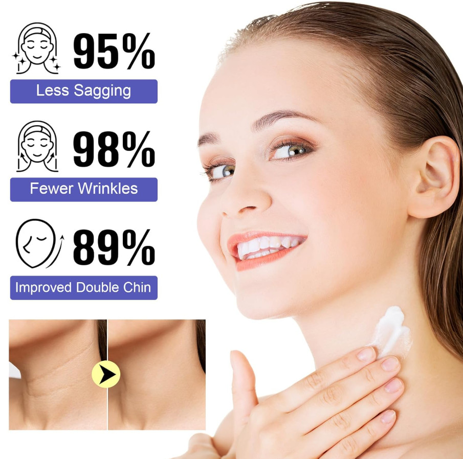 2024 New Pure Neck Firming Cream, Anti-Aging Tighten & Lift Neck Cream, Chest Ne