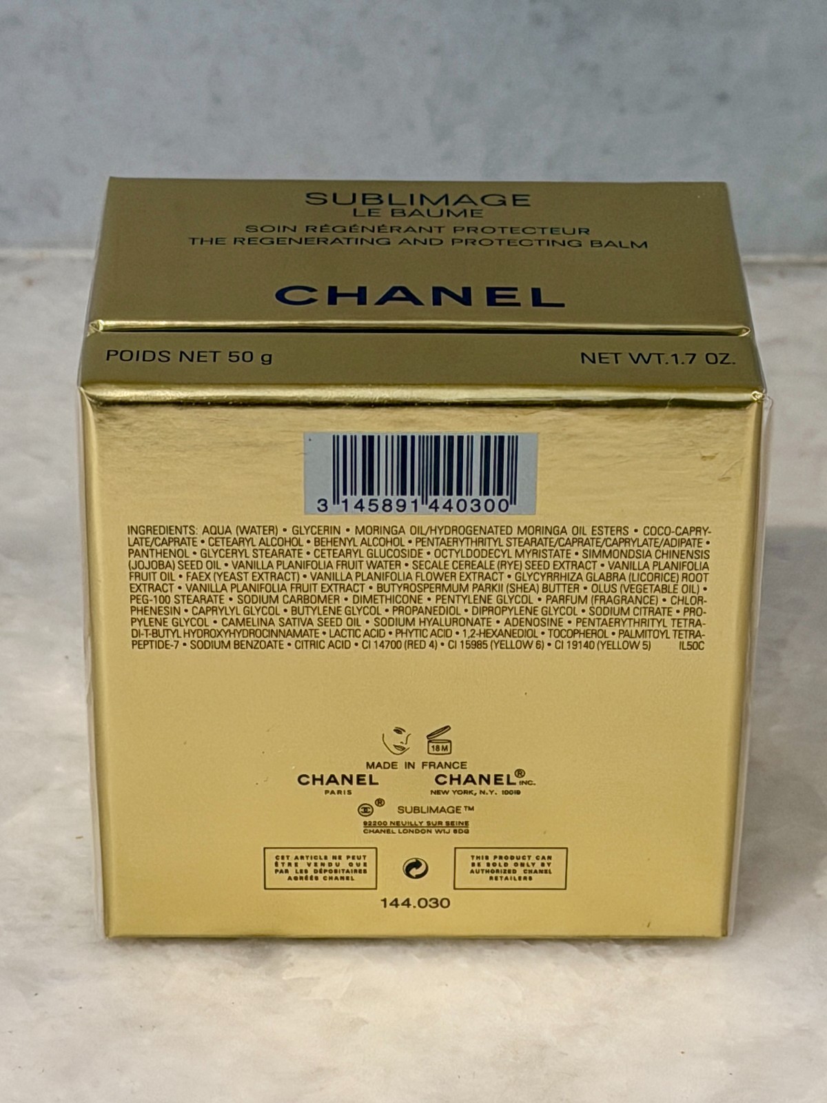 Chanel Sublimage Le Baume 1.7oz NEW Sealed Authentic Balm Skincare Retail $535
