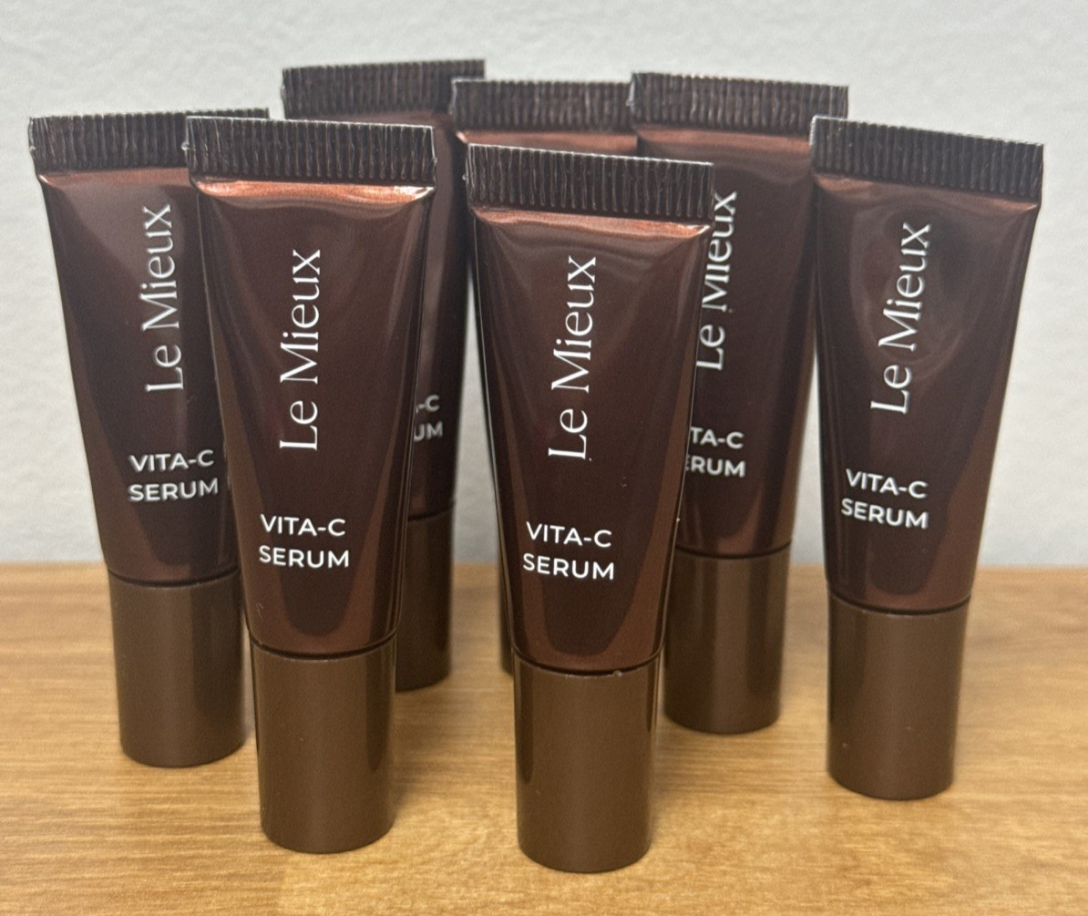 Le Mieux VITA-C SERUM travel size 3 ml 0.1 FL OZ 7 Pc exp 08/28
