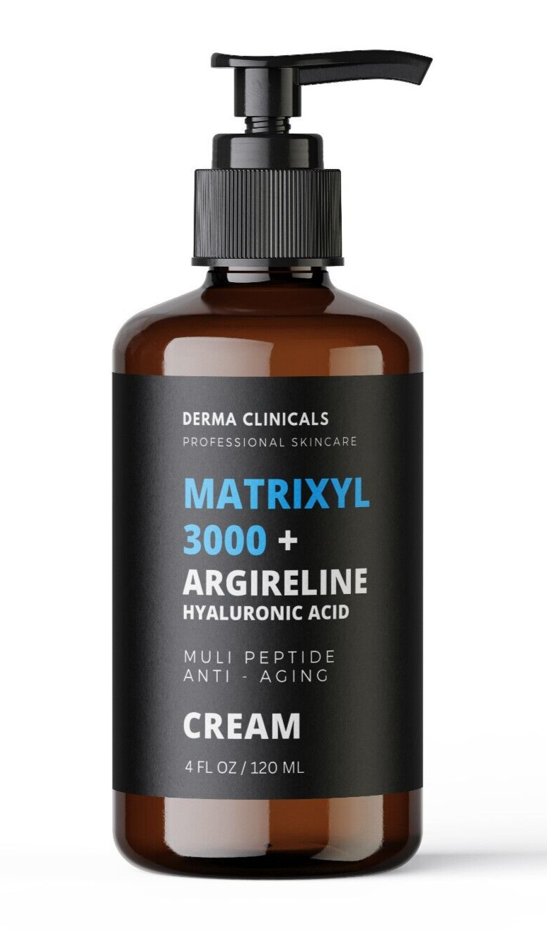 2 Pk – Matrixyl 3000, Argireline Hyaluronic Acid AntiAging Wrinkle SERUM + CREAM